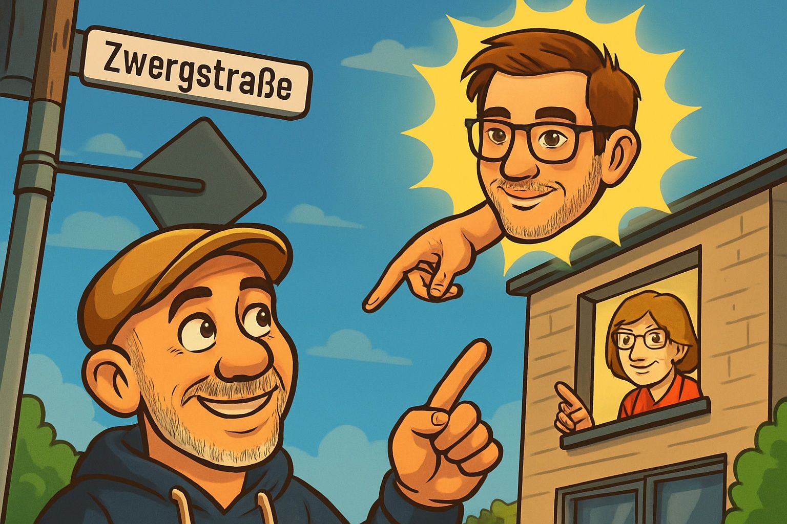 Zwergstraße – Bestes Team Ever